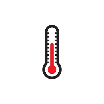 Thermometer tool vector icon illustration Stock Illustration