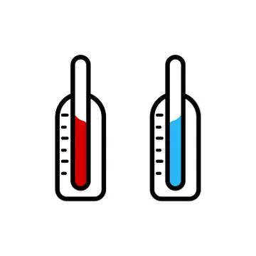 Thermometer vector graphic design illustration 스톡 일러스트