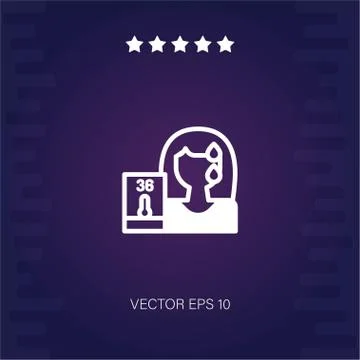 Thermometer vector icon Stock Illustration