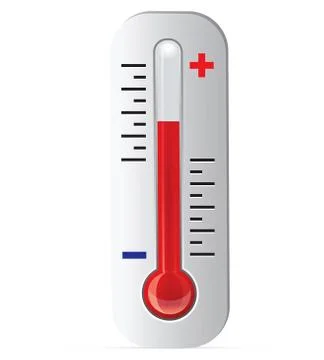Thermometer vector Stock Illustration