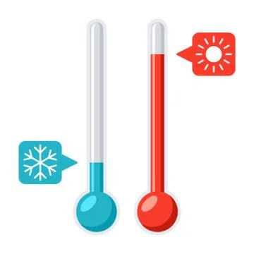 Thermometer Vector Illustration Stock Illustration