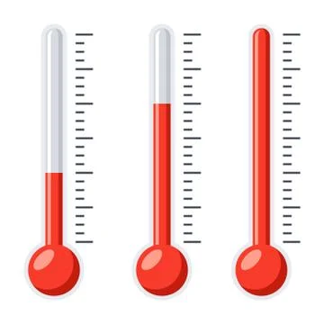 Thermometer Vector Illustration Stock Illustration