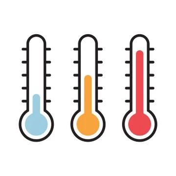 Thermometer Vector Illustration Stock Illustration