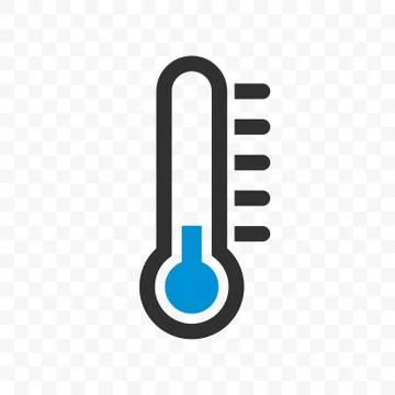 Thermometer vector low cold temperature scale icon Stock-Illustration