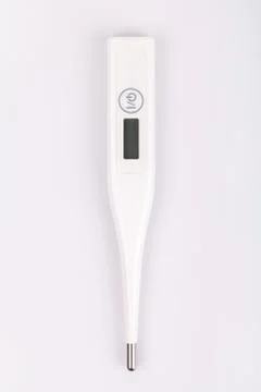 Thermometer on white background. Stock-Fotos