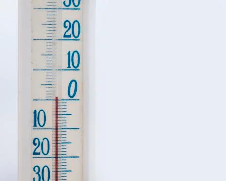 Thermometer In Window Stock Photos