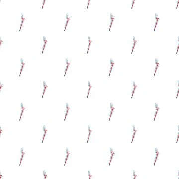 Thermometers displaying high temperature seamless pattern Stock Illustration