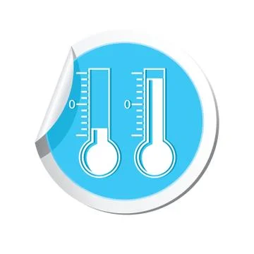 Thermometers icon Stock Illustration