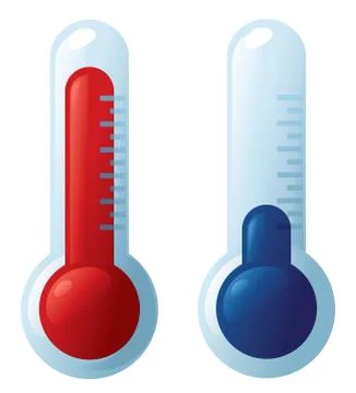 Thermometers Stock Illustration