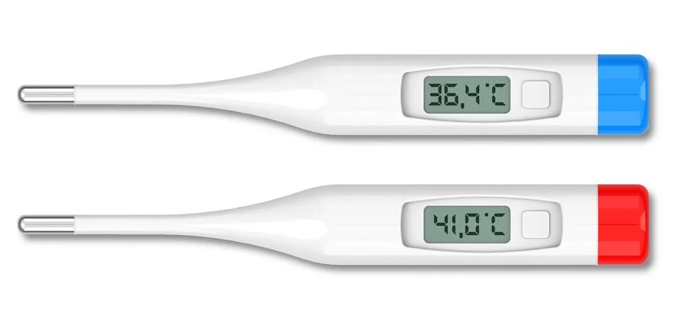 The thermometers Stock Illustration