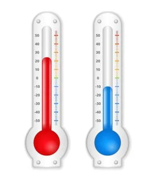 Thermometers Stock Illustration