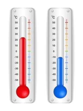 Thermometers Stock Illustration