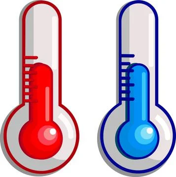 Thermometers Stock Illustration