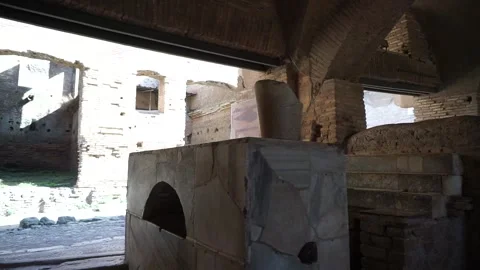 Thermopolium block Stock Footage 199943465