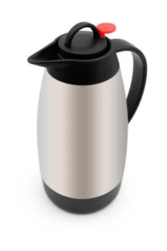 Thermos bottle 库存照片