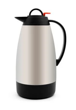 Thermos bottle 库存照片