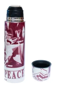 Thermos coffee Stock Photos