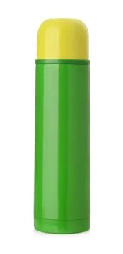 Thermos flask isolated Stock-Fotos