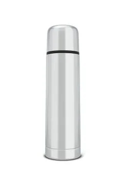 Thermos for hot drinks Stock Illustration