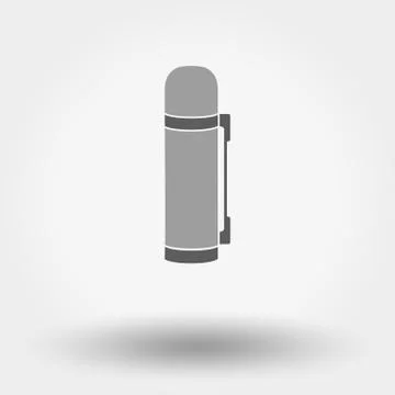 Thermos icon. Stock Illustration
