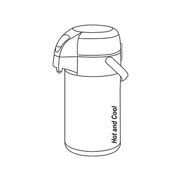 Thermos icon Stock Illustration