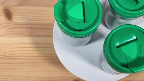 Thermos mug Stock Footage 273811926