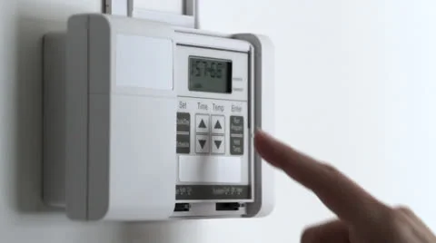 Thermostat 76 Stock Footage 25319892