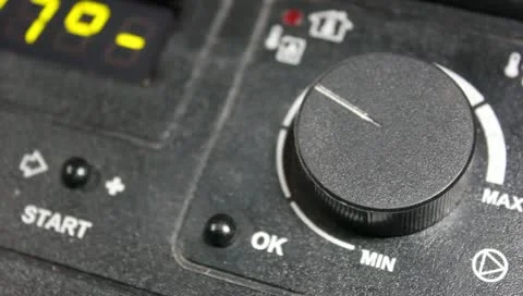 Thermostat dile Vídeo Stock 11301024