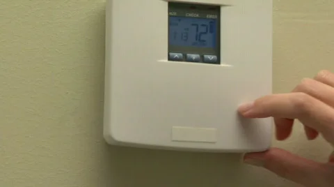 Thermostat Stock Footage 845294