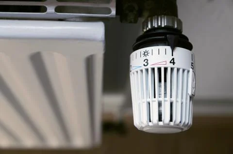 Thermostat Foto stock