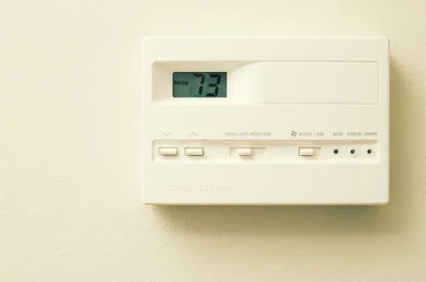 Thermostat Foto stock