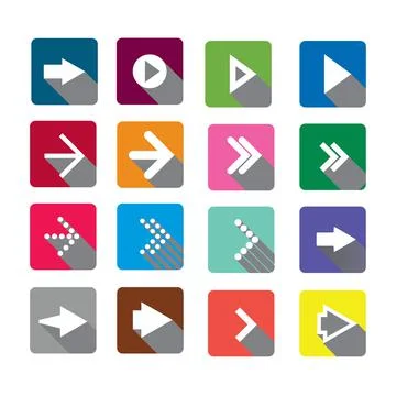 These arrows know the way. Computer generated graphic of arrows. Stock Illustration