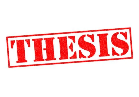 Thesis Stock Illustration