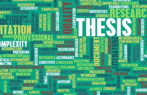 Thesis Stock Illustration
