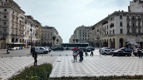 Thessaloniki Greece Stock Footage 339164296