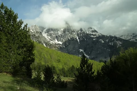 Theth Albania Timelapse Stock Footage 254406728