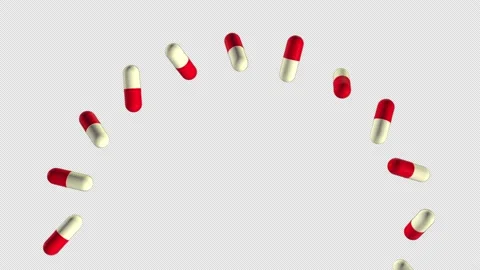 They fly up and fall in a circle. No background. Slow-motion shooting of flying  Video stock 147477960