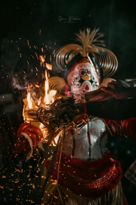 Theyyam  Stock Footage 139125900