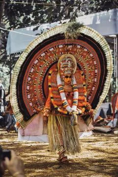 Theyyam 스톡 사진