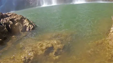 Thi Lo Su waterfall2 Stock Footage 48926568