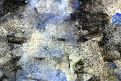 Thick abstract paint close up vibrant colour for background heavy lines Stock Illustration