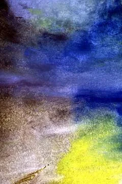 Thick abstract paint close up vibrant colour for background heavy lines Stock Illustration