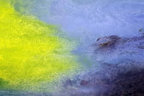 Thick abstract paint close up vibrant colour for background heavy lines Stock Illustration