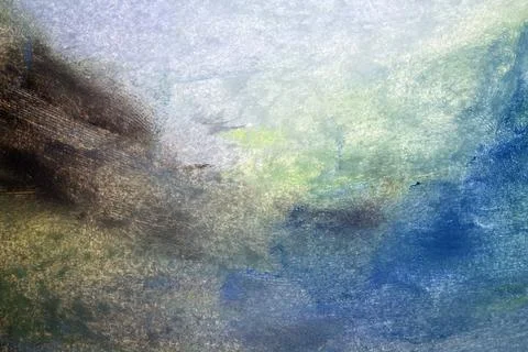 Thick abstract paint close up vibrant colour for background heavy lines Stock Illustration
