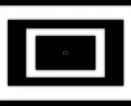 Thick Abstract Repeating Expanding Rectangle Loop Matte Stock Footage 22414872