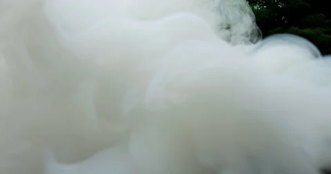 Thick billowing smoke Stock-Footage 91839362
