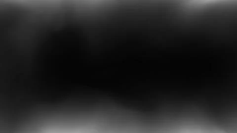 Thick black and white smoke slow motion loop animation Video stock 341155755