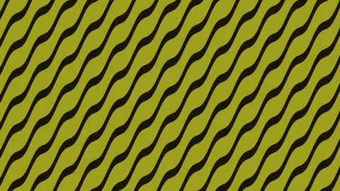 Thick black and yellow striped animation, ethnic gradient background unique Stock Footage 296396643
