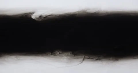 A Thick Black Streak Stock Footage 170649847