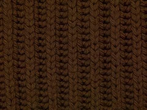 Thick brown sweater background Stock Photos